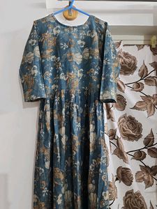 Floral Print Kurta