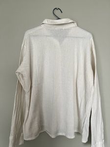 Off White Anti-fit Linen Shirt