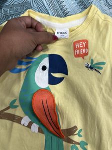 5 pack Cute Kids T-Shirt Bundle 9-12