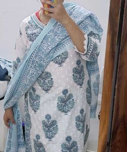 Printed Kurta Set Afghani salvar