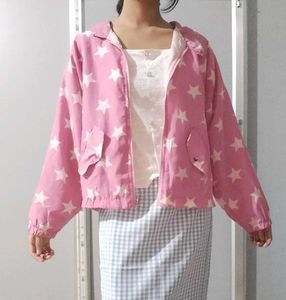 Windproof Light Weight Baloon Sleeve Jacket