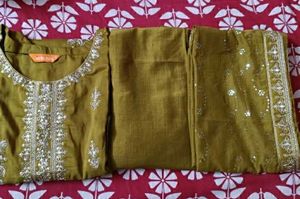 Indo Era Kurta Set With Dupatta For Women