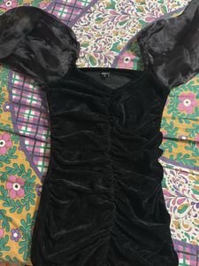 A Black Bodycon dress