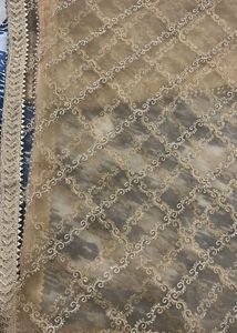 Gold Net Dupatta with Embellishments