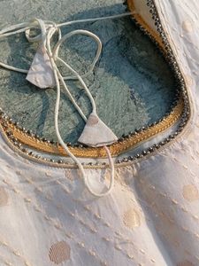 Elegant cream Kurta set