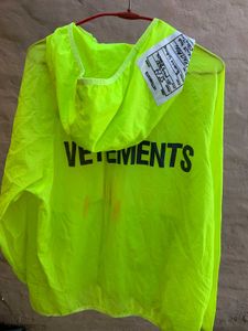 Vetments luxury brand raincoat orignal