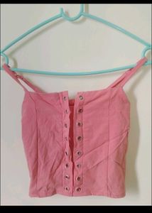 Pink Corset Top