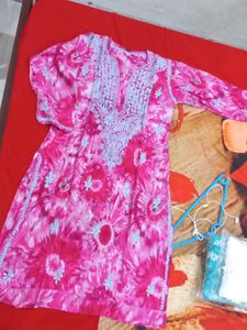 Beautiful Chicken Kurti