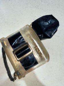 Clear Vinyl Shoulder Bag