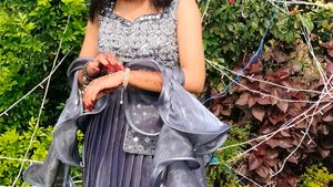 Pretty Grey Lehenga