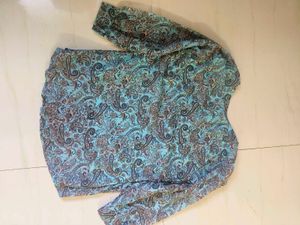 Paisley Print Top
