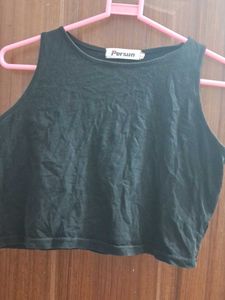 Black Basic Tank Top