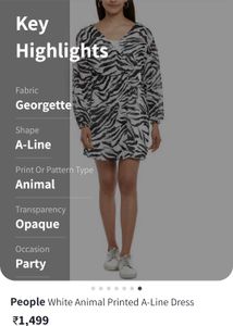 Pantaloons Zevra Print Dress