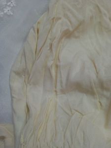 Cream Peasant Blouse