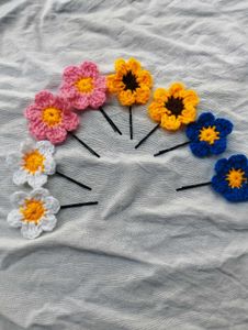 Cute Flower Hair Pins