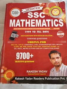 Rakesh Yadav Mathematics SSC Book