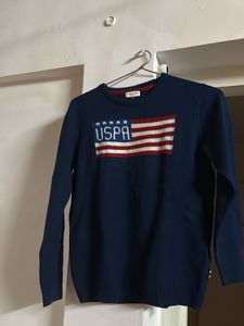 USPA Blue Unisex Sweater