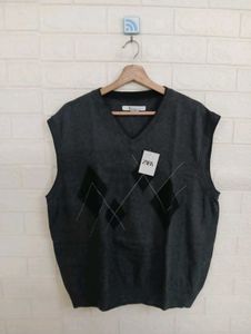 Men Half Sweater