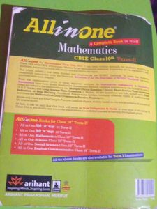 All In One Mathematics - CBSE Class 10