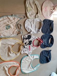 Cotton Baby Bibs Bundle