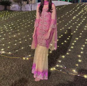 Heavily Embellished Garara Set