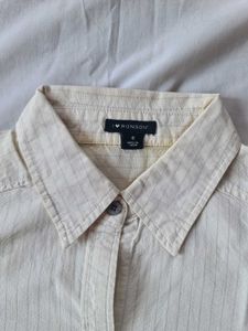 Striped Tunic Shirt With Straight Pant