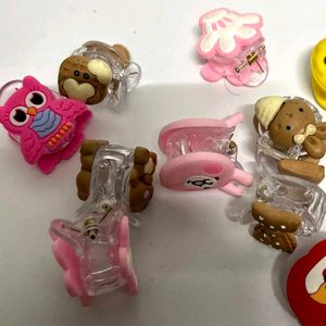 Cute Cartoon Hair Clips