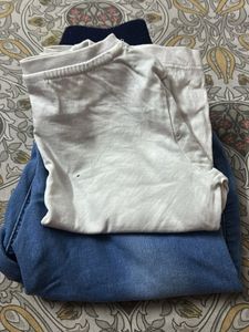 White Long Sleeve Tee