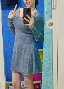 Woolen Mini Dress Used Only 2 Times