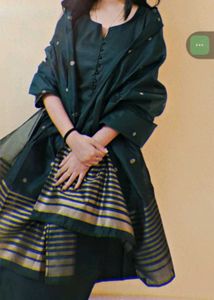Elegant Green Kurta Set