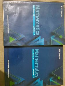 RD Sharma Mathematics Class XI (Vol 1 & 2)