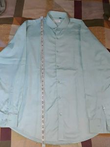 Zara Man Light Green Shirt