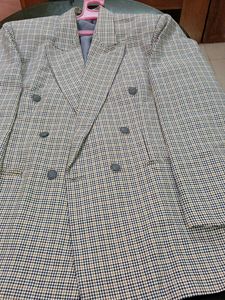 Checked Blazer