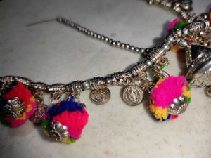 navratri colorfull mang tika