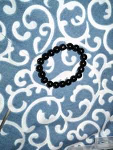 Black Beaded Bracelet