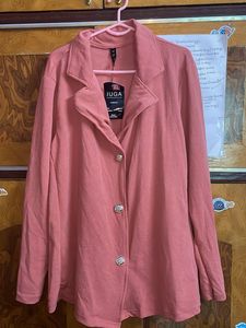 IUGA Pink Casual New Coat/shrug/cover