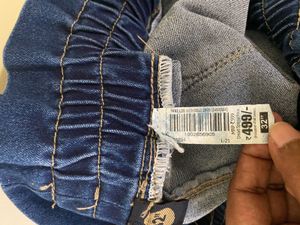 Blue belted Jeans