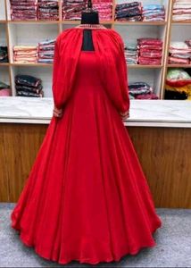 New Bollywood Stayle Beautiful Women Gown Dress Im