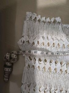 White Crochet Top