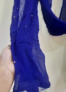 Blue Georgette Dupatta✨️