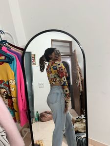 Floral Print crop top