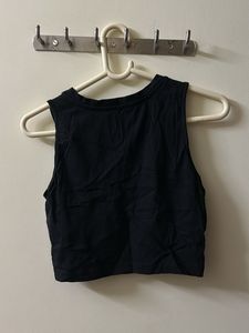 Black Crop Top