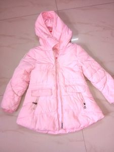 Pink Padded Winter Coat