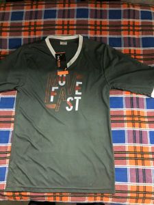 Stylish Olive Green T-Shirt