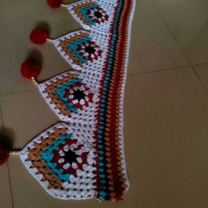 Handmade Crochet Torans Wall Hanging