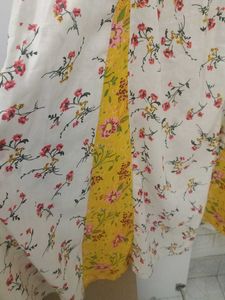 Floral Print Kurta