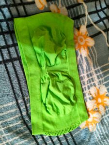 Strapless Bra Fluorescent Green 🍏