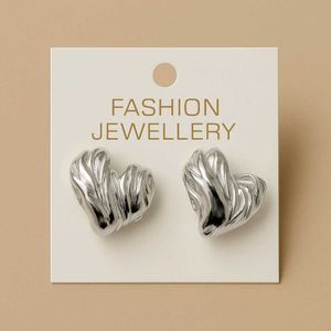 Combo Of 2 Anti Tarnish Heart Studs😍😍
