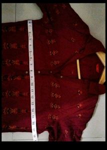 W Kurta Gota Lining