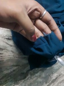 Peacock Blue Umbrella Dress